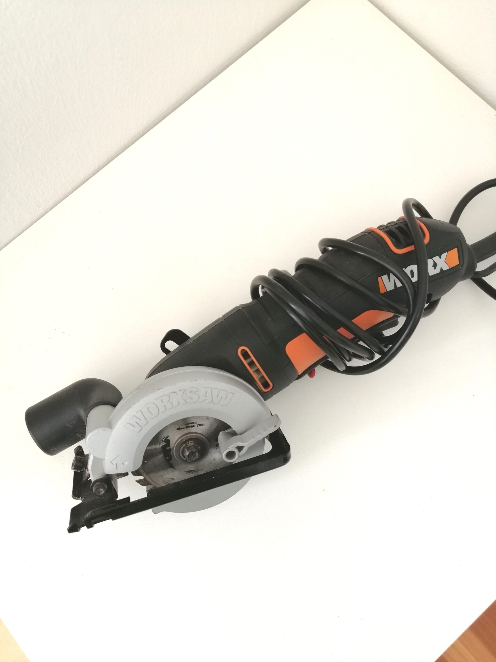 Worx Mini-Handkreissäge 
WX 423 400 Watt 85mm